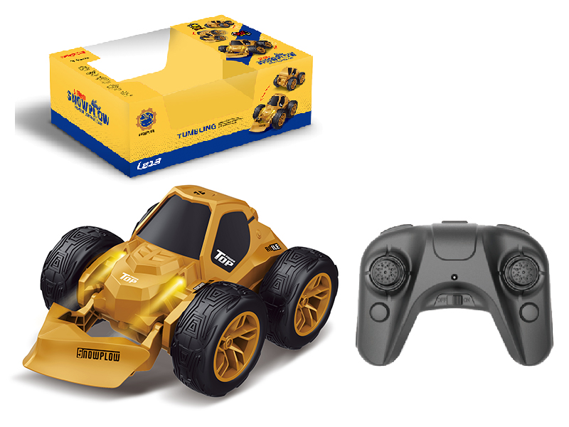 2.4G Remote Control Snowplow Stunt Car