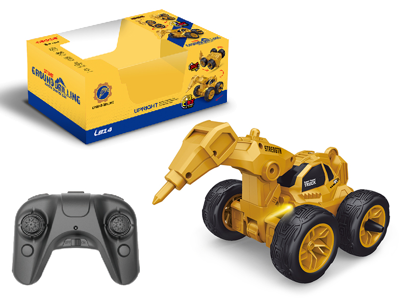 2.4G Remote Control Stunt Drill Truck