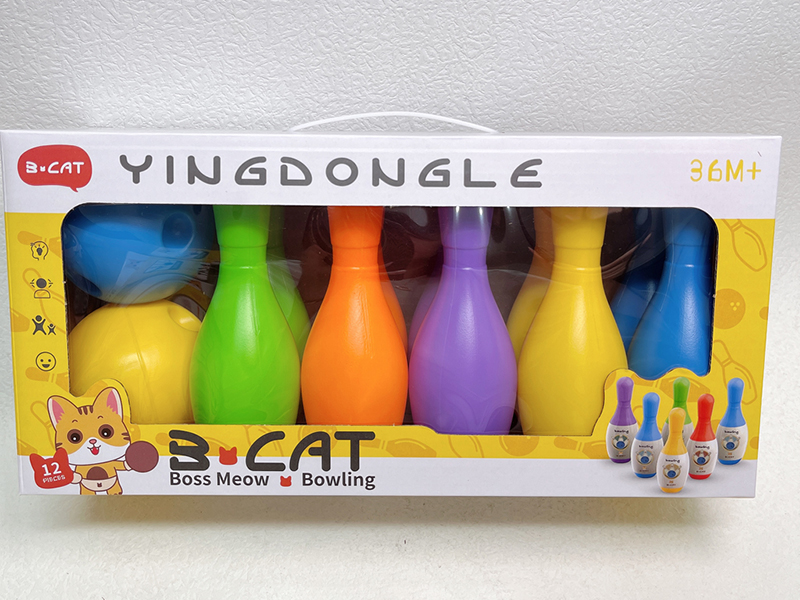 Bowling Toy(10 Bowling Pin + 2 Balls)