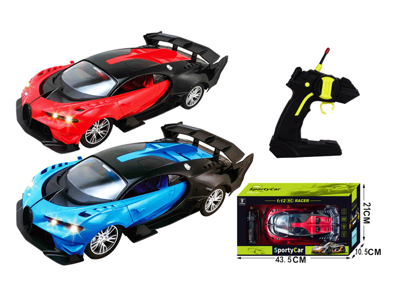 1:12 4CH R/C Racing Car With Light(Not Including Electricity)