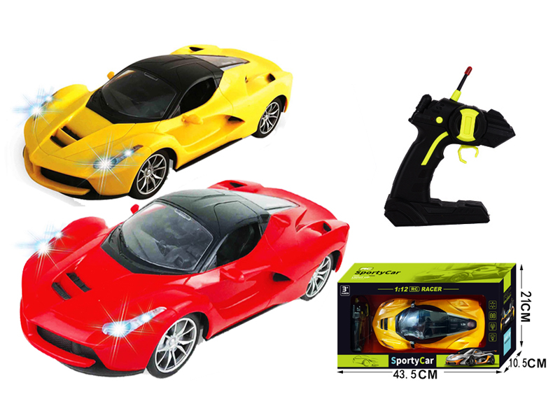 1:12 4CH R/C Racing Car With Light(Not Including Electricity)