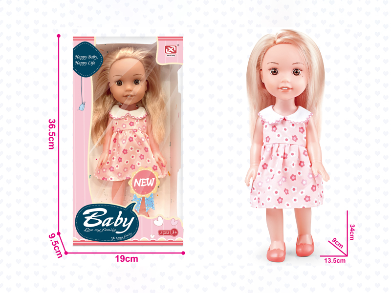 13 Inch Vinyl Doll