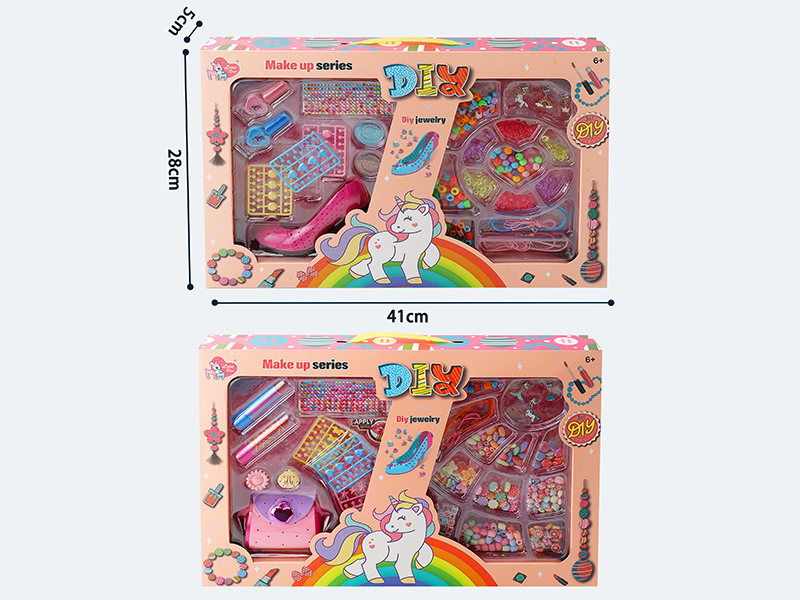 Make Up/DIY Beads/Adornment Toys 3 In 1