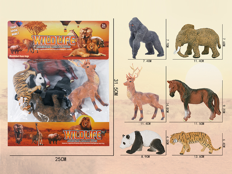Hollow Animal Toy Set