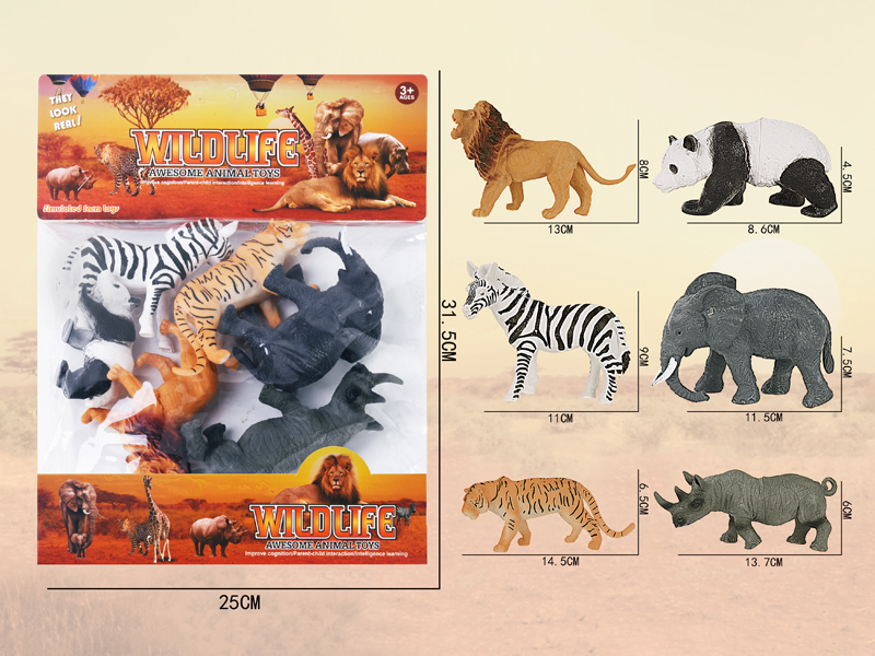 Hollow Animal Toy Set