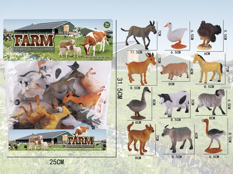 Hollow Farm Toy Set