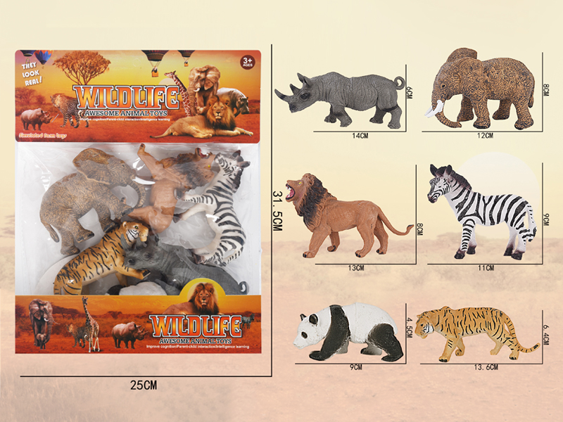 Hollow Animal Toy Set