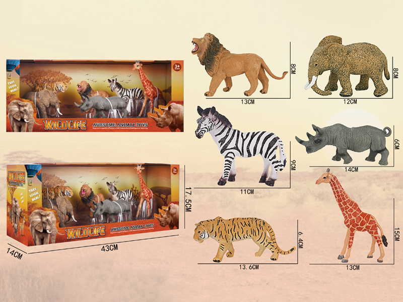 Hollow Animal Toy Set