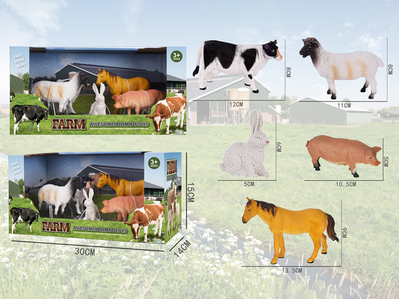 Hollow Farm Toy Set