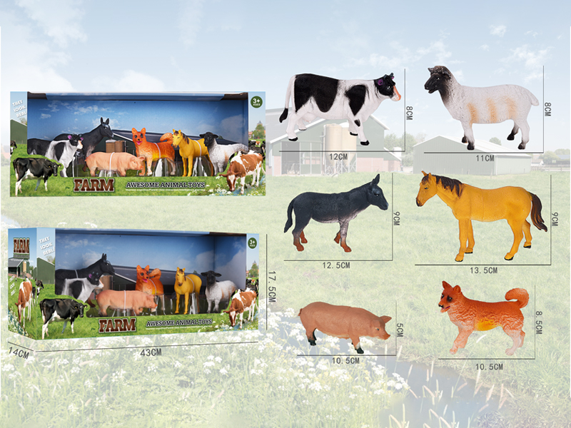 Hollow Farm Toy Set