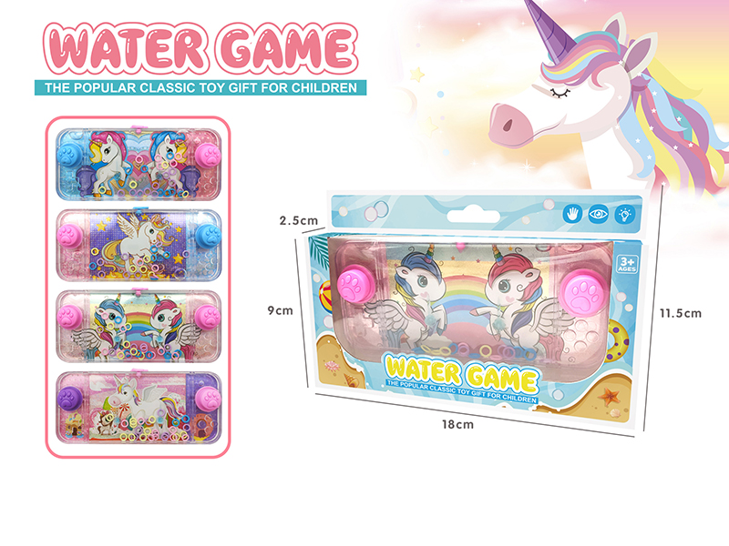 Unicorn Transparent Water Game
