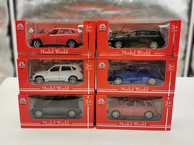 1:36 Pull Back Alloy BMW/Audi Simulated Car
