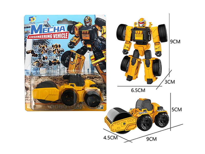 DIY Assemble Transformable Engineering Vehicle