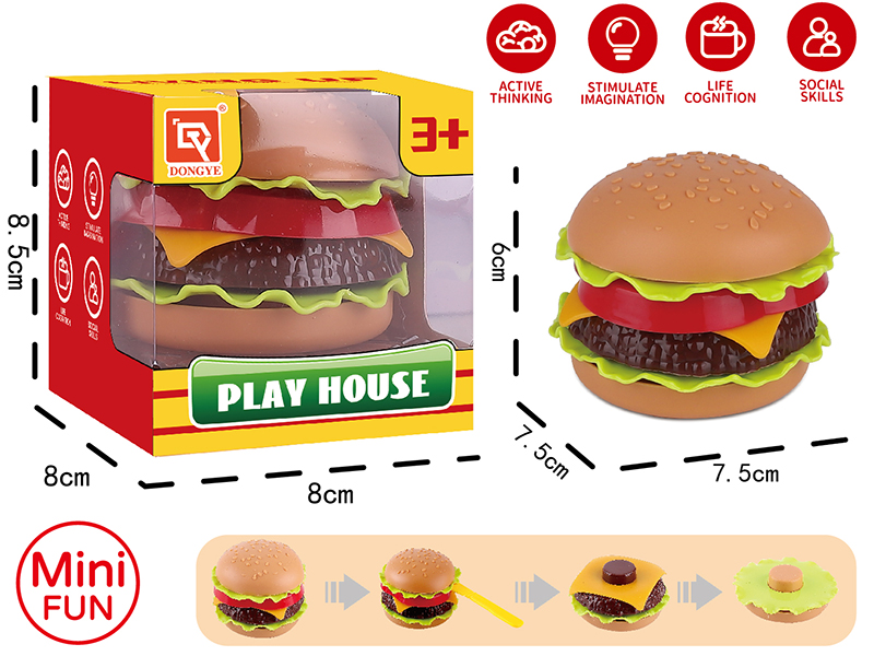 Simulated Hamburger