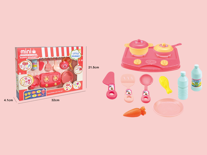 Small Stove Wok Toy Set