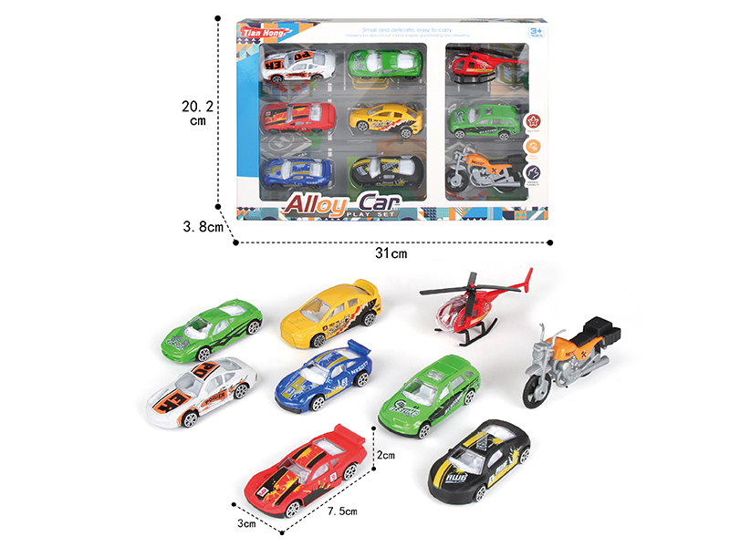 Slide Alloy Car