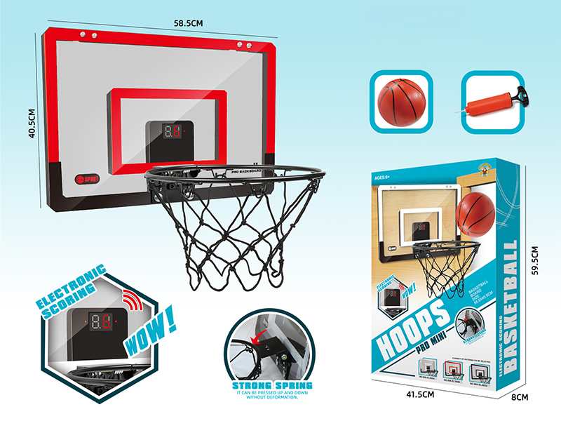 58cm Electronic Scoring Dunk Transparent Basketball Board