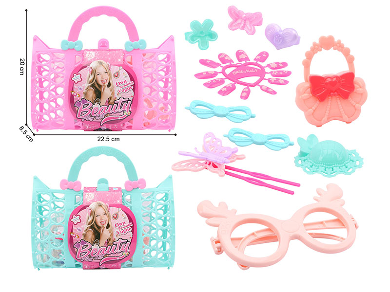 Girl Beauty Toys Handbag 10pcs