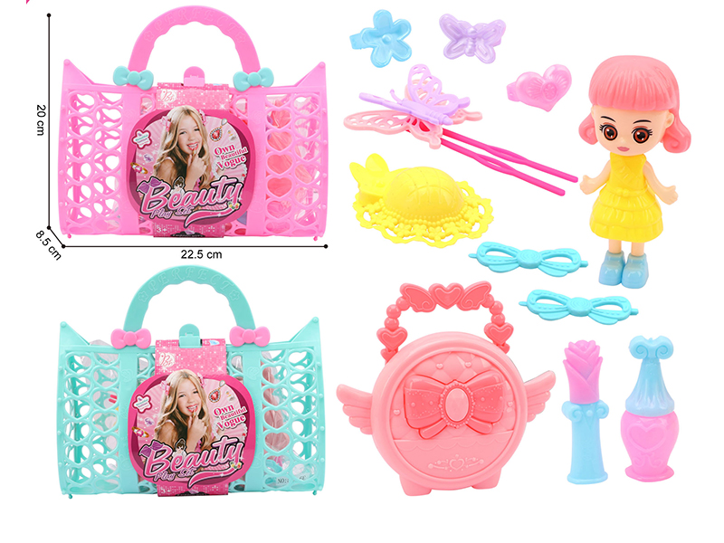 Girl Beauty Toys Handbag 11pcs