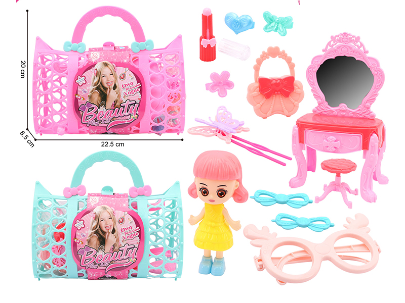 Girl Beauty Toys Handbag 12pcs