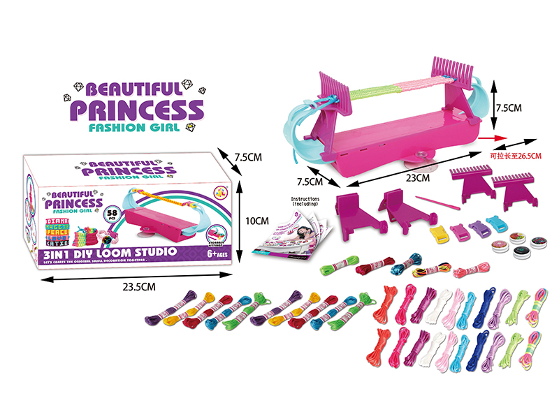 3 In 1 DIY Bracelets Loom
