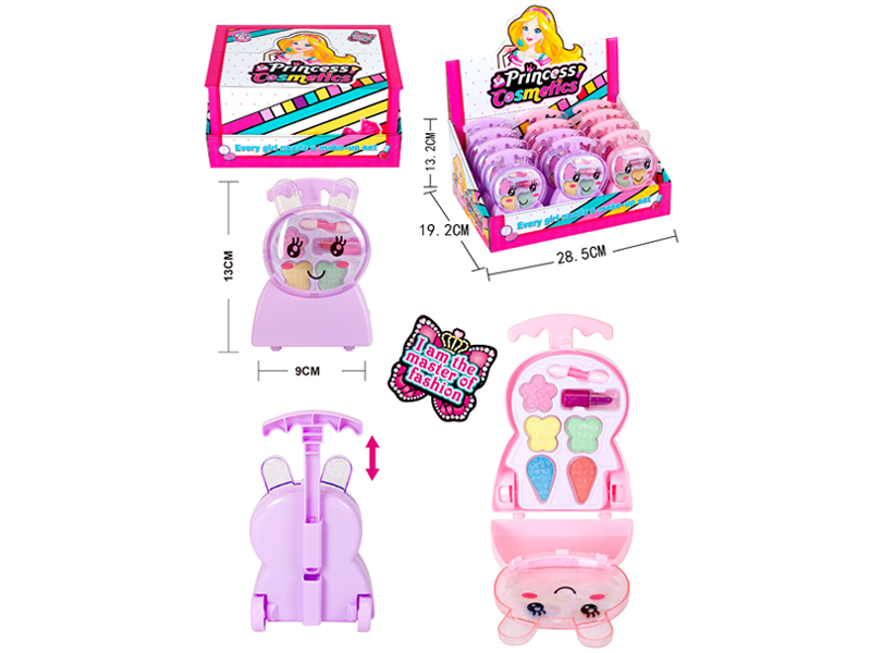Draw Bar Box Makeup Toy 12PCS