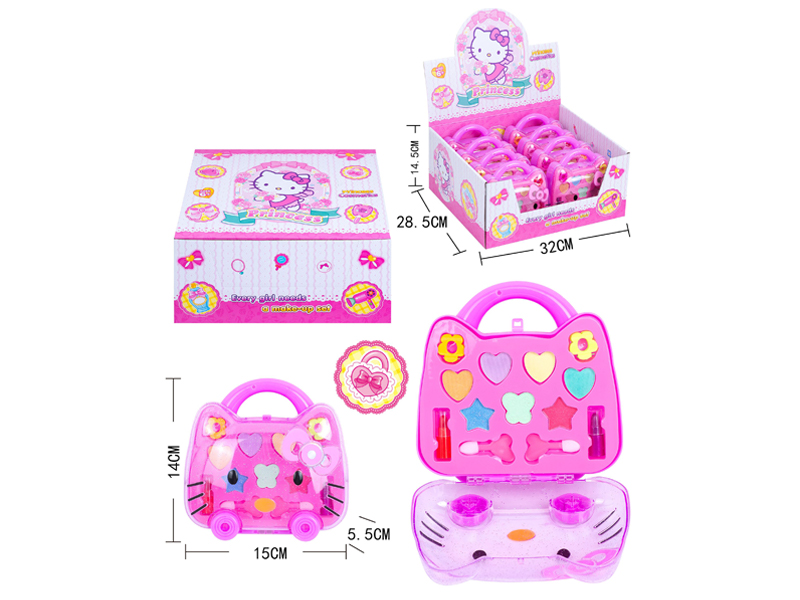 Portable Cart Makeup Toy 8PCS