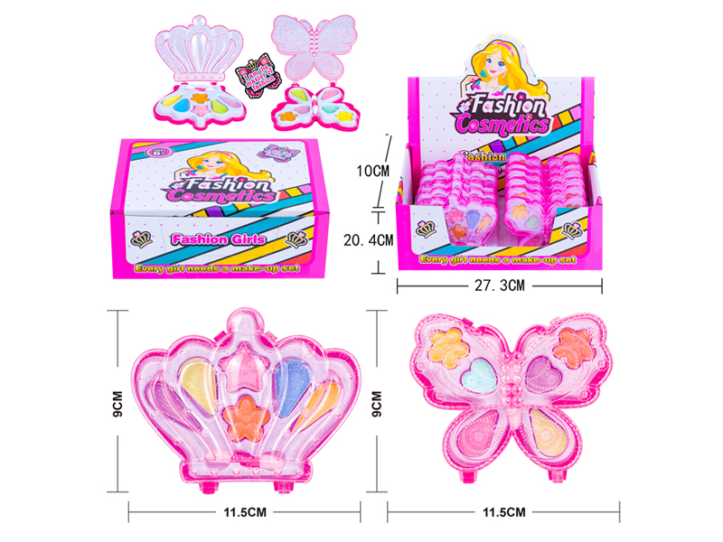 CrownButterfly Makeup Toy 12PCS