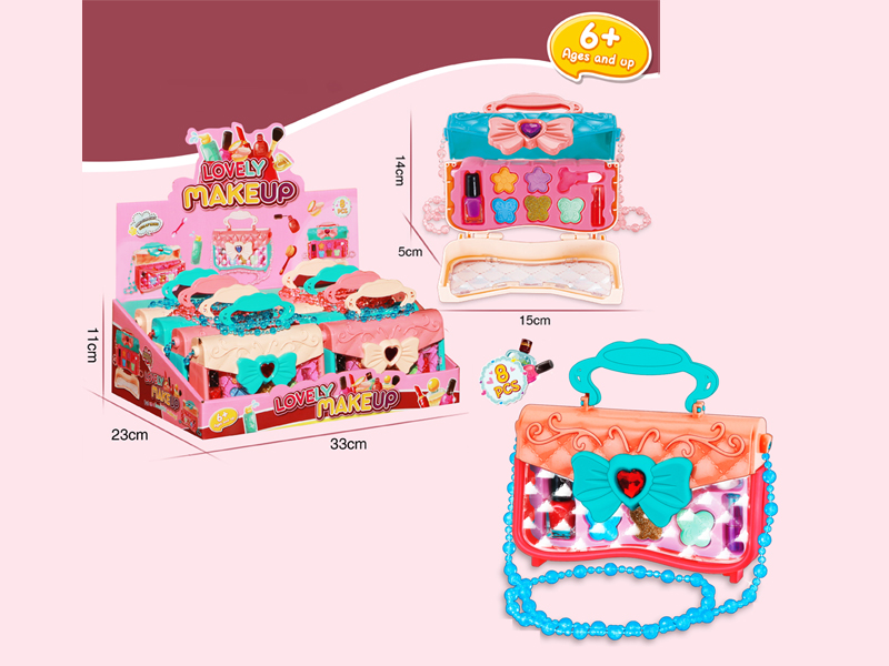 Handbag Makeup Toy 8PCS