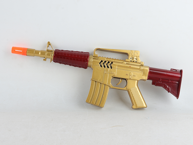 Gold Plus Brown Flint Gun