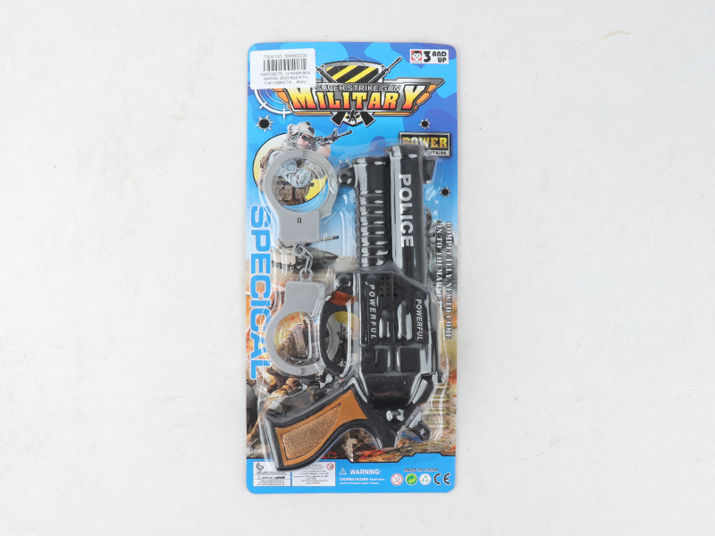 Pad Printing Flint Gun With Handcuffs