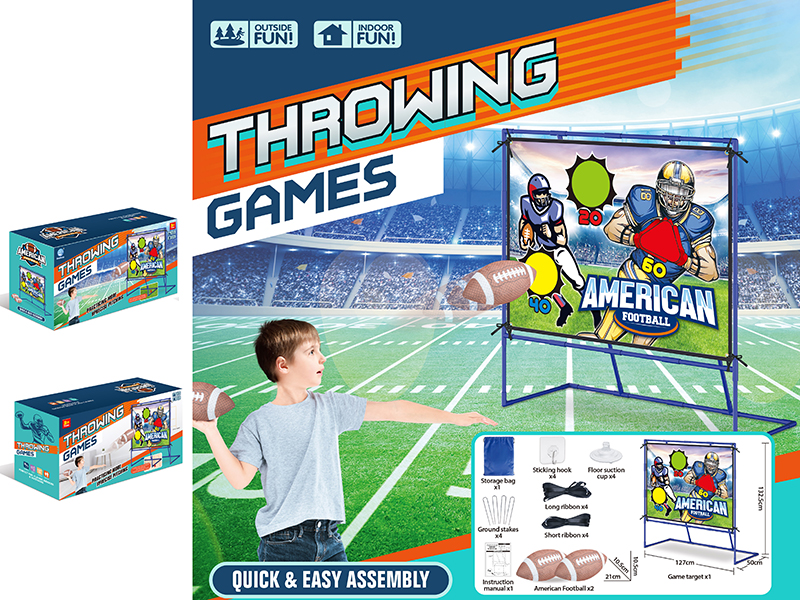 Rugby Throwing Game