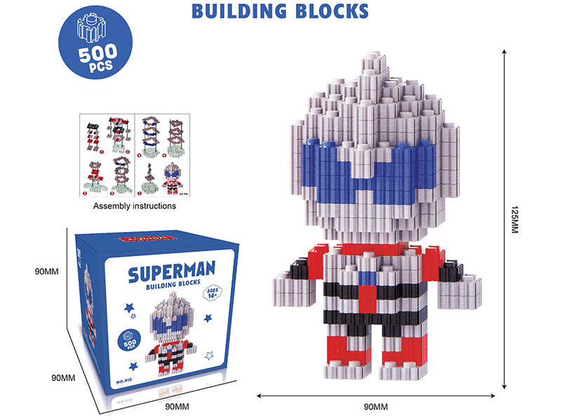Model Building Blocks 500PCS