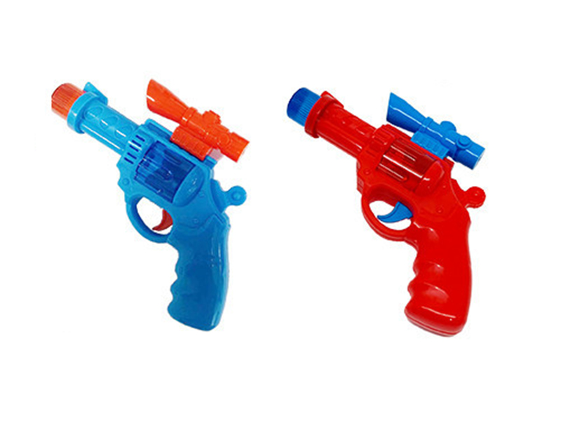 Cartoon Flash Revolver Gun