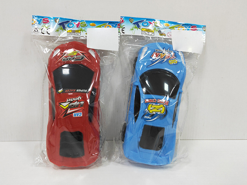 Solid Color Friction Racing Car