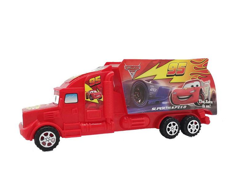 Solid Color Friction Container Car