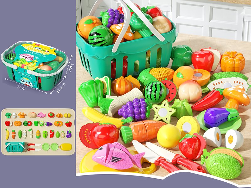 Fruit And Vegetable Foods Cutting Toys