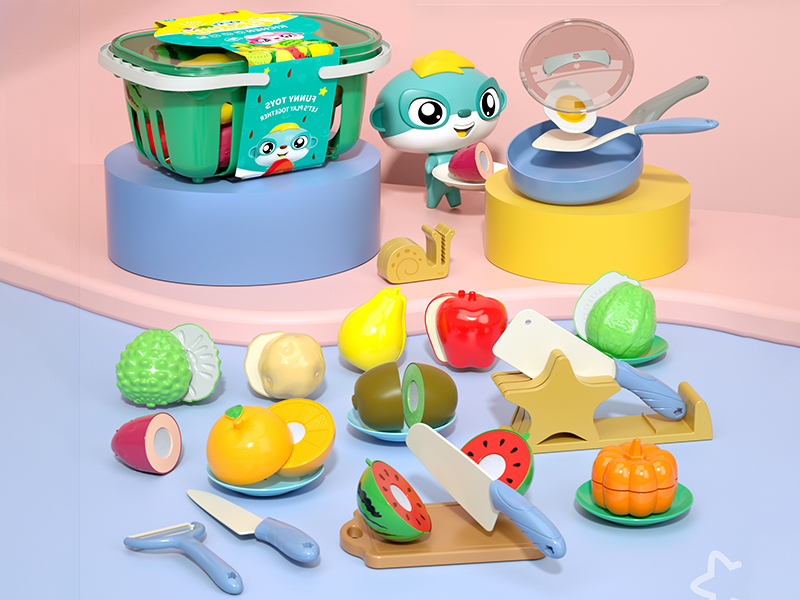 Fruit And Vegetable Cutting Toys 26pcs