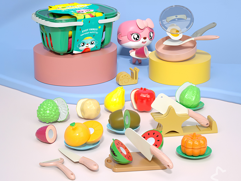 Fruit And Vegetable Cutting Toys 26pcs