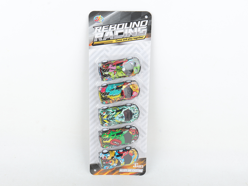 Pull Back Light Alloy Cars