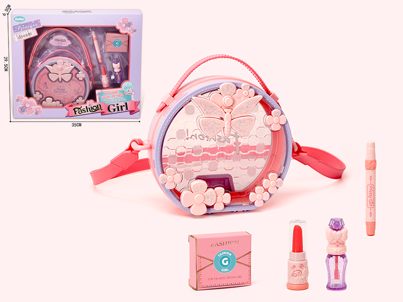 Fashion Girl Adornment Toys Storage Handbag Set