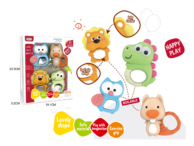 4PCS Bell Toy