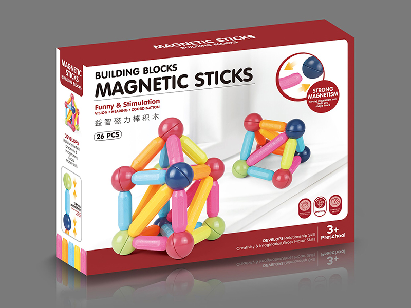 Magnetic Stick Toy 26PCS