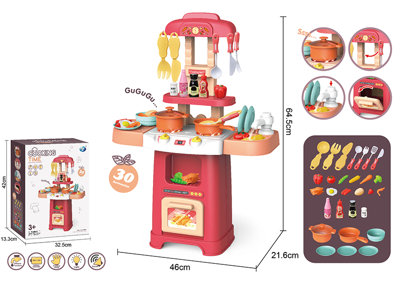Modern Electronic Kitchen Toy(With Effluent Function)