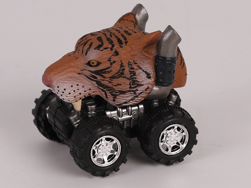 Friction/Pull Back Animal Car - Bengal Tiger