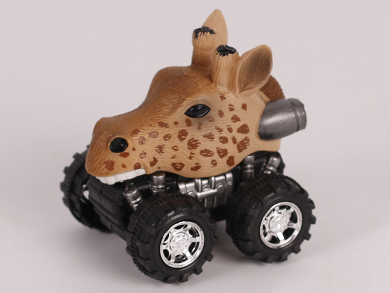 Friction/Pull Back Animal Car - Giraffe