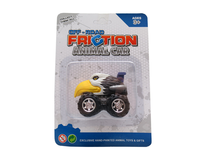 Friction/Pull Back Animal Car - American Eagle