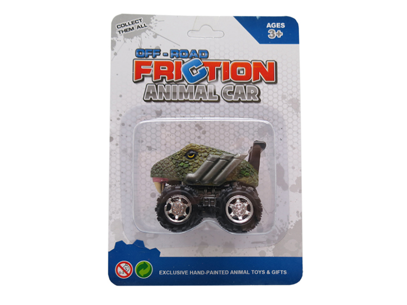 Friction/Pull Back Animal Car - Snake