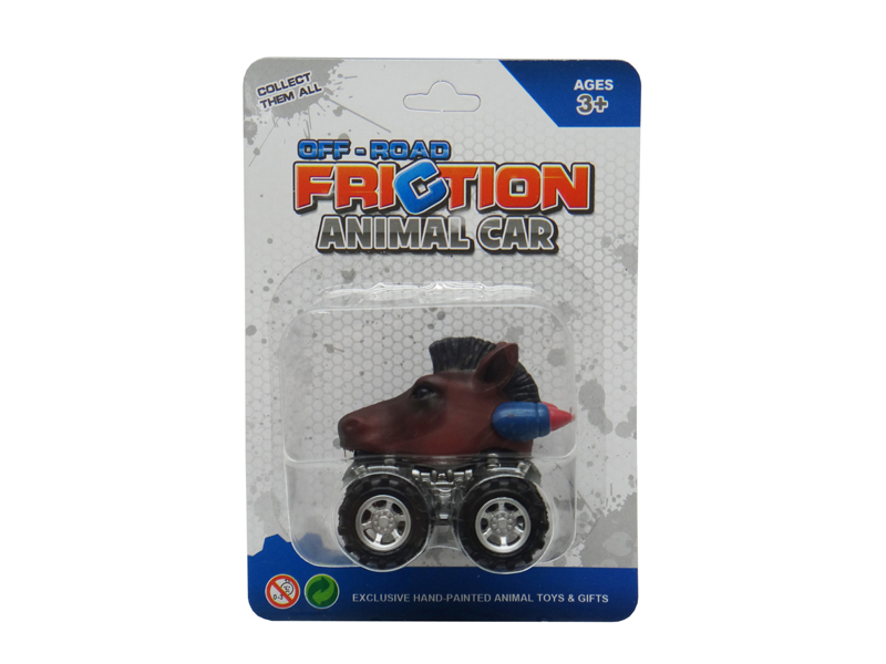 Friction/Pull Back Animal Car - Arabian Horse