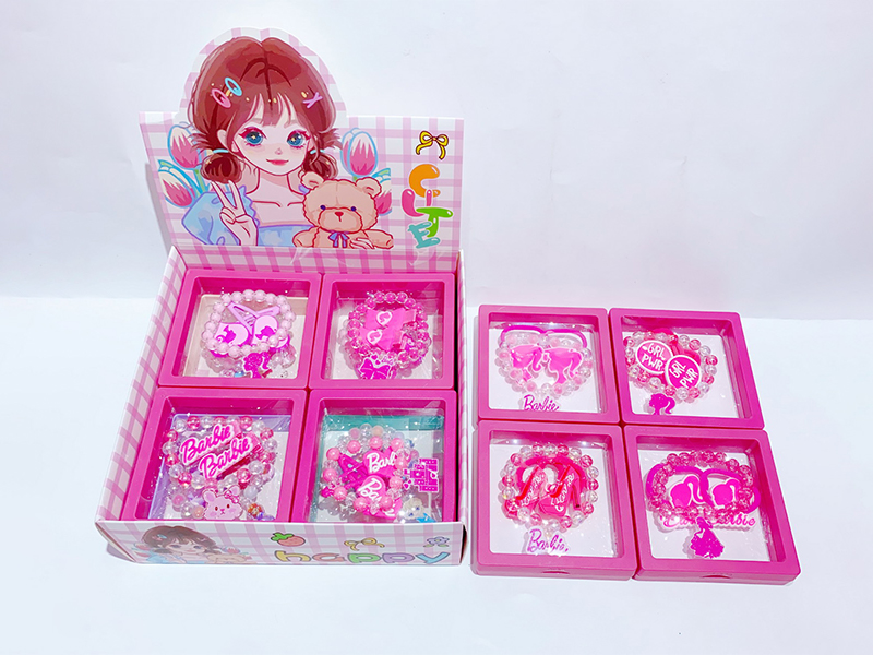 Square Jewelry(Bracelet+Hair Rope) 12PCS